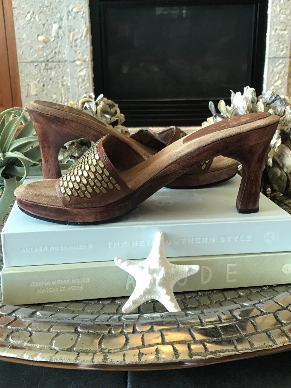 Y2K🔥 CALLEEN CORDERO HANDMADE PLATFORM HEELS - Picture 9 of 15